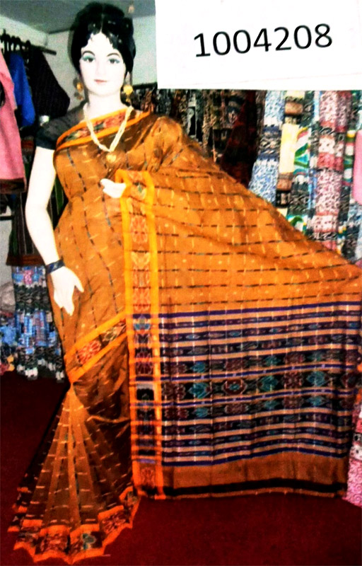 Sambalpuri Pasapali Silk Saree